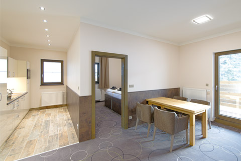 Čtyřlůžkový apartmán